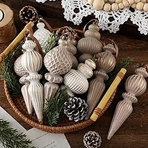 12 Pack Clear Plastic Fillable Ornament Ball 3.15''/80mm for Christmas,Holiday, Wedding,Party,Home Decor