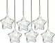 50 Pieces Christmas Hanging Ornaments Set 3''Christmas Ornament Acrylic Blank with 50Pcs 25 Color Ribbons for Christmas Tree DIY Decor (Classic Style, 50.00)